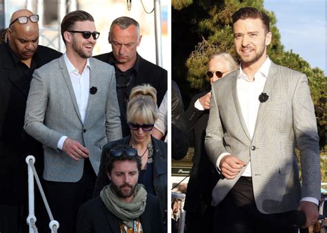 Justin Timberlake Wears Dior Homme to ‘Le Grand Journal’ at 